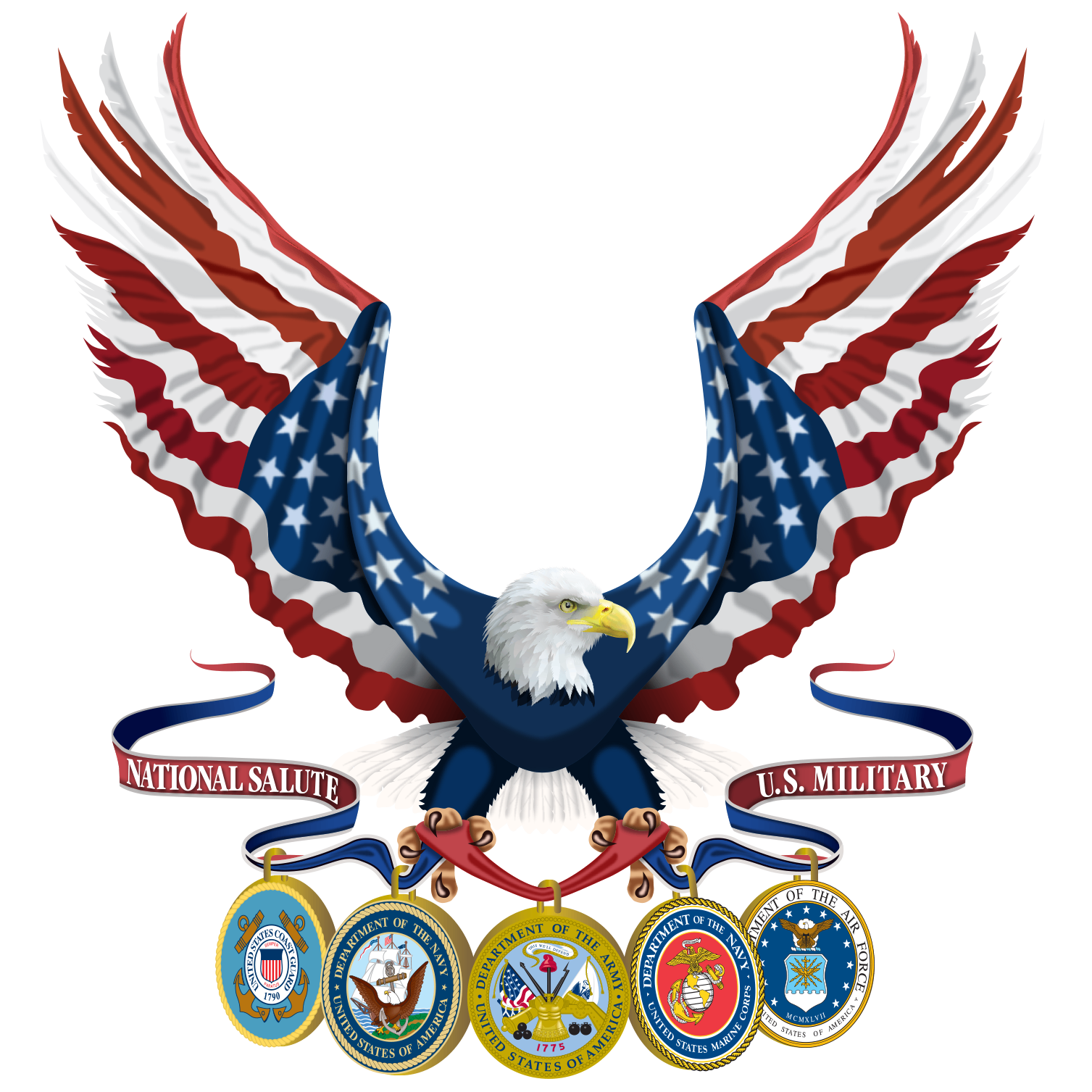 National Salute U.S. Military